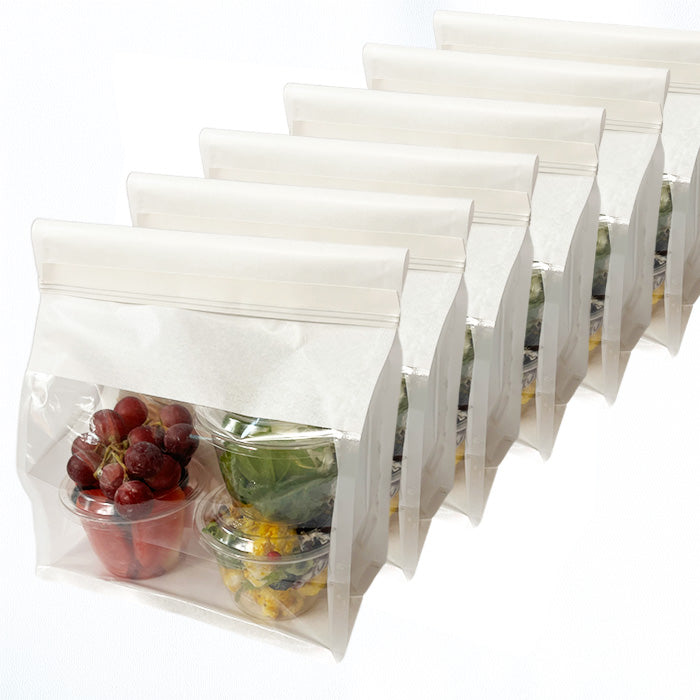 Egg Spinach Cauliflower & Fruit Brunch Bags (serves 6) (v)