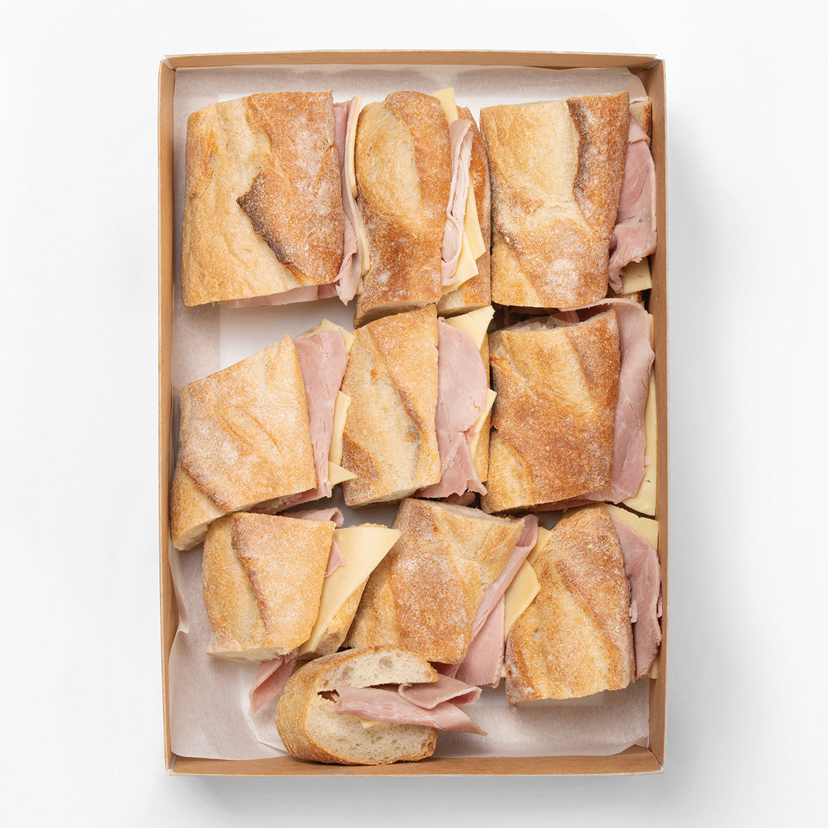 Ham & Cheese Baguette Box