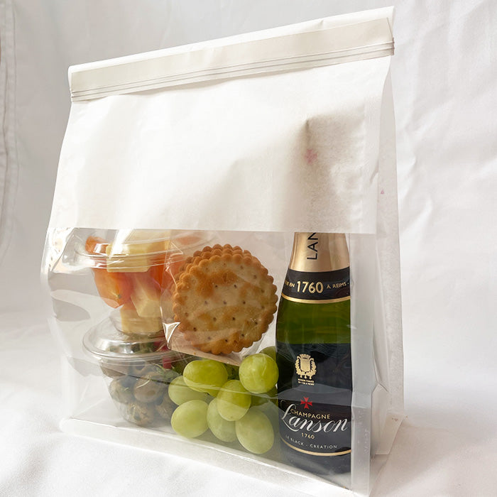 Champagne Cheese & Olives Brunch Bags (serves 6) (v)