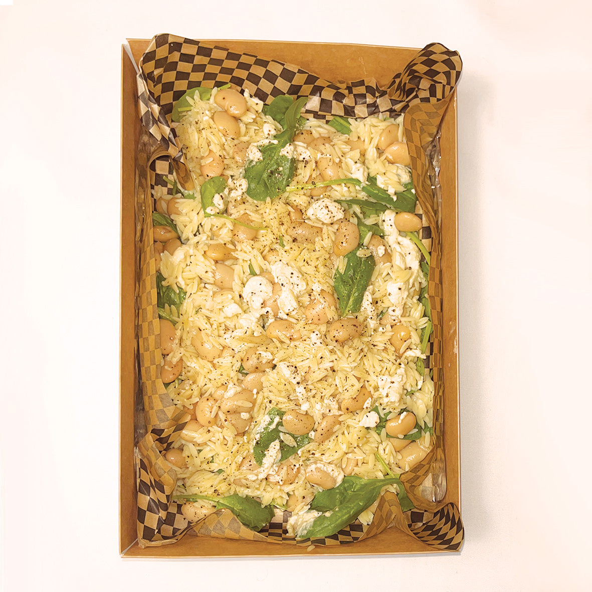 Orzo Butterbean Salad Box (serves 6)