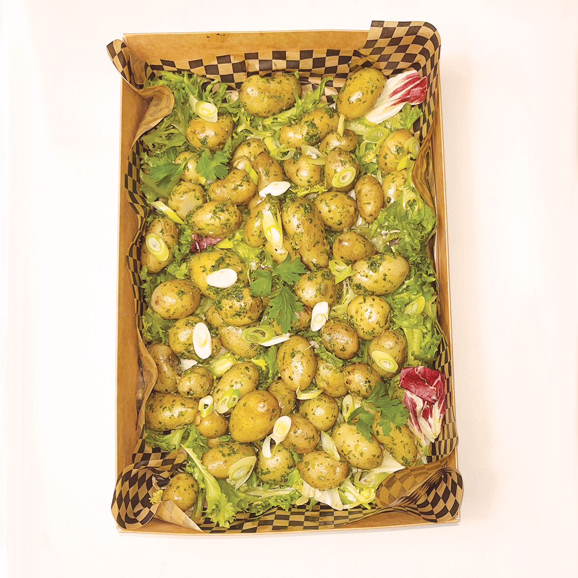 Baby Potato Salsa Verde Box Serves 6) (vg)