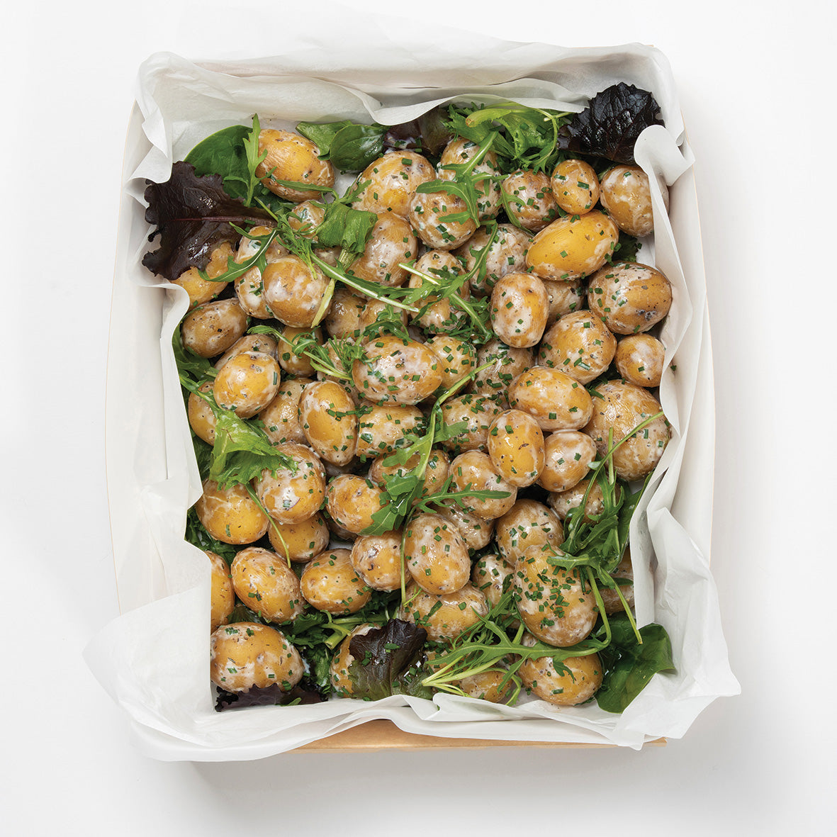 Baby Potato Salsa Verde Box Serves 6) (vg)