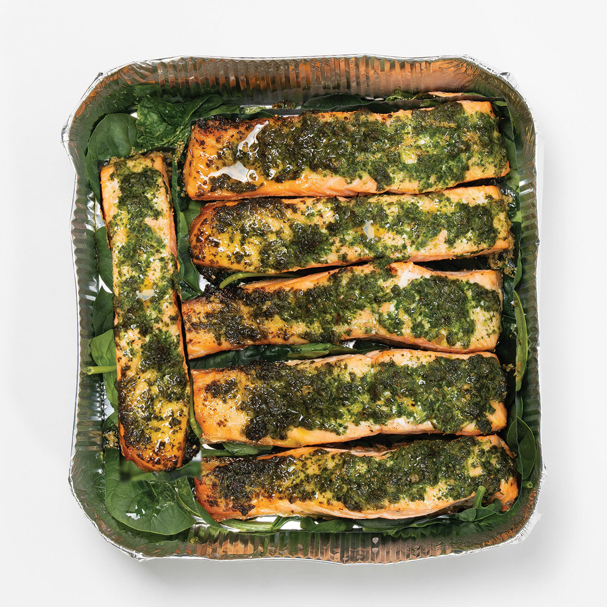 Salmon Fillets Salsa Verde (Serves 6)