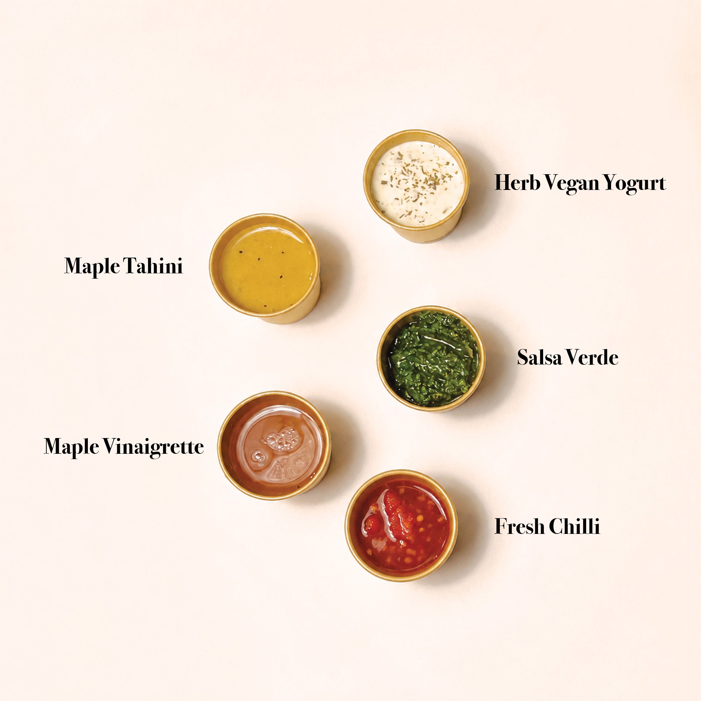 5 Sauces Selection (vg)