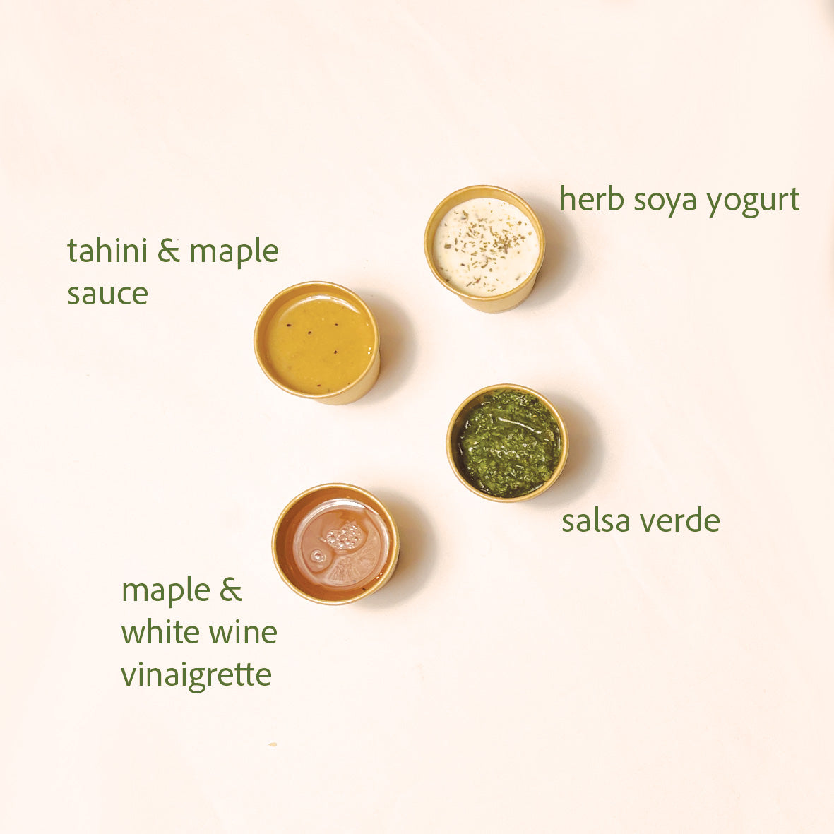 Sauces Selection (vg)